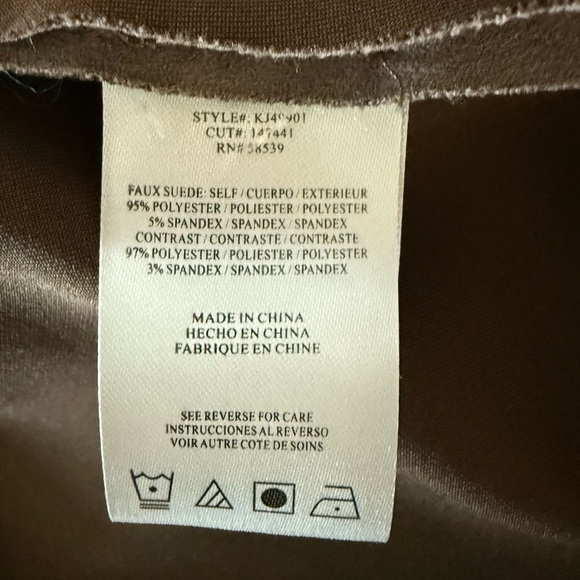 KUT From the Kloth Faux Suede Moto Jacket - Picture 6 of 7